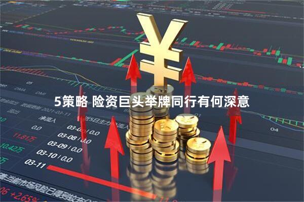 5策略 险资巨头举牌同行有何深意